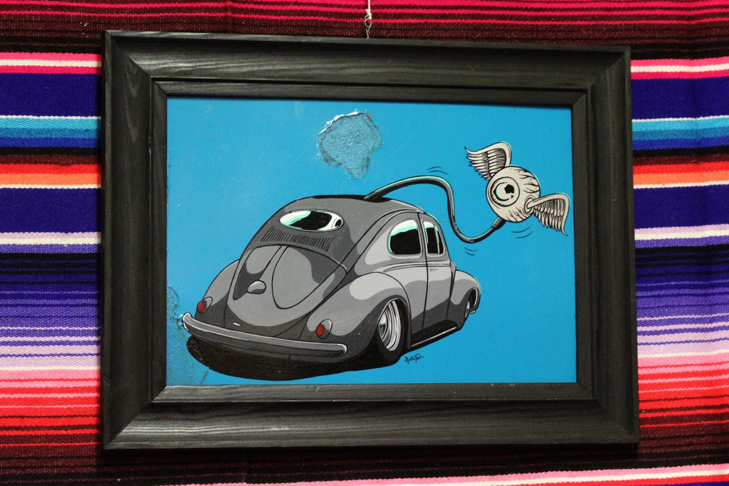 Flying Eyeball VW Beetle by RnF Kustoms