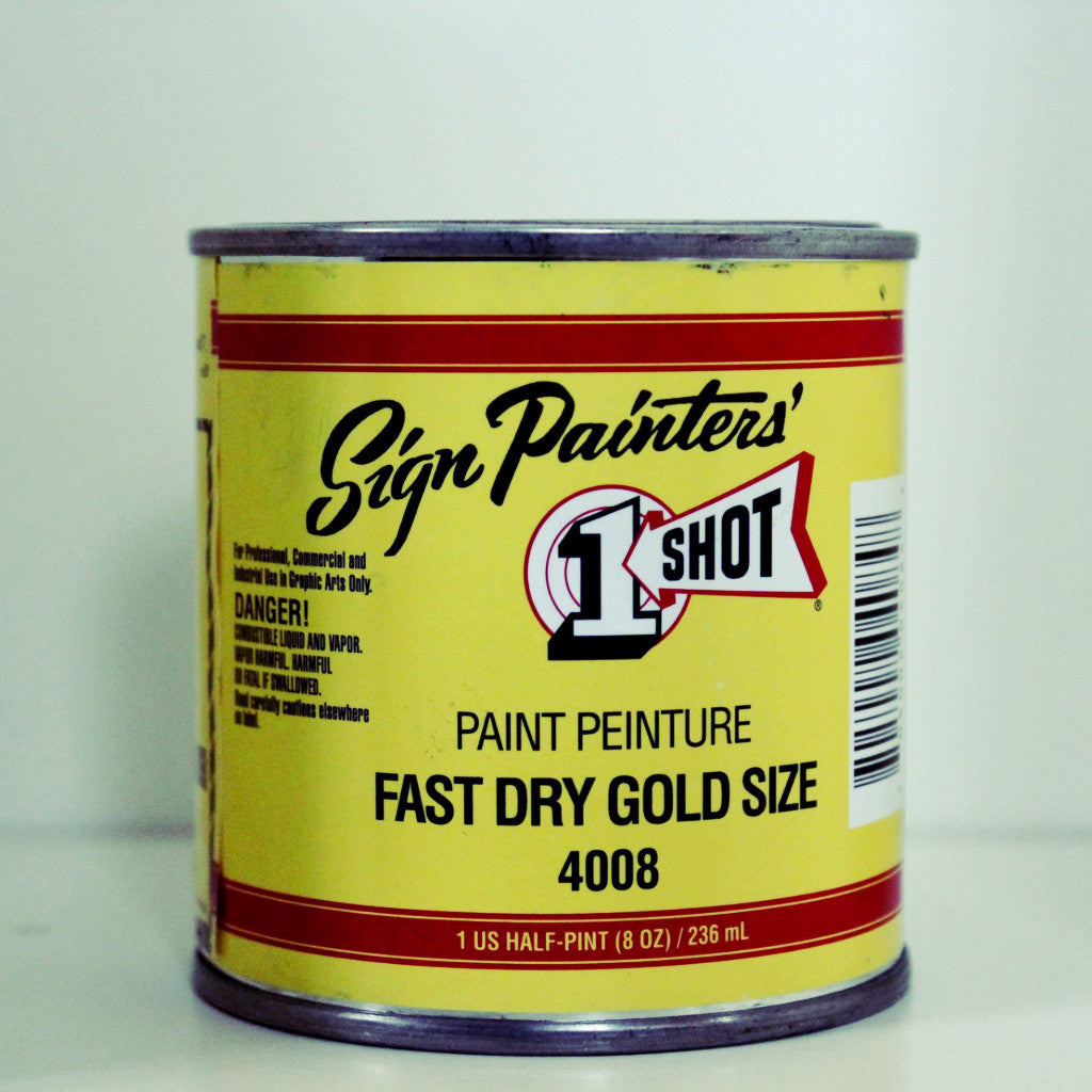 1 Shot  Fast Dry Gold Size 4008 /236ml